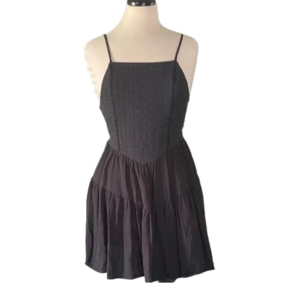 wild fable Dresses & Skirts - Wild Fable Black Mini Dress with Spaghetti Straps